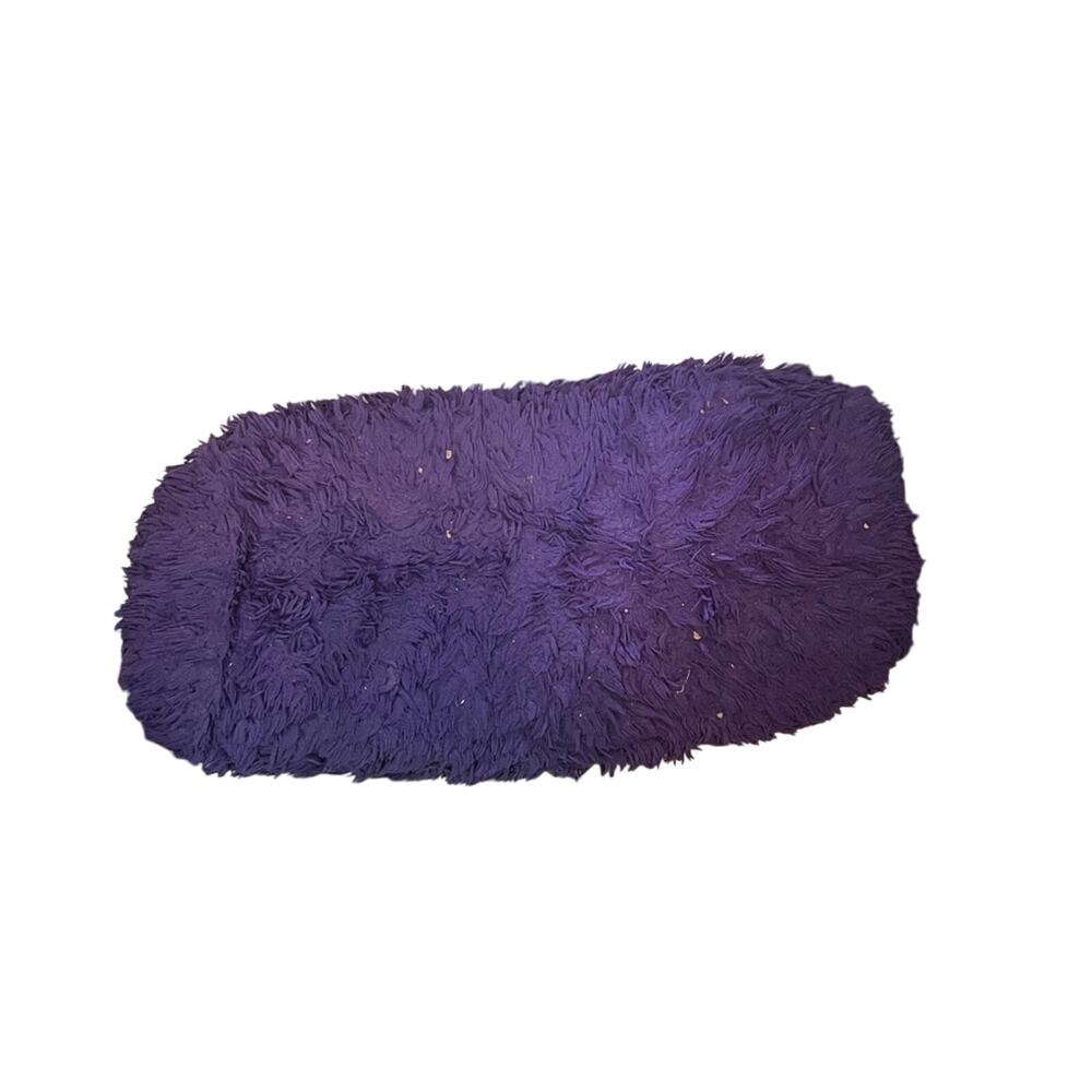 Purple Body Pillow Fuzzy Large Bedroom Comfy Cozy